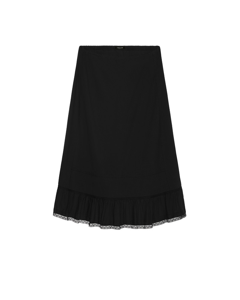 The Petticoat: Cotton Voile Black 1
