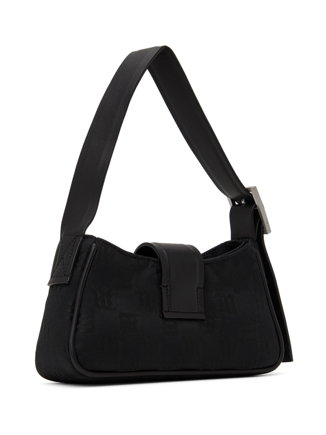 Black Nylon Monogram Mini Bag - 3