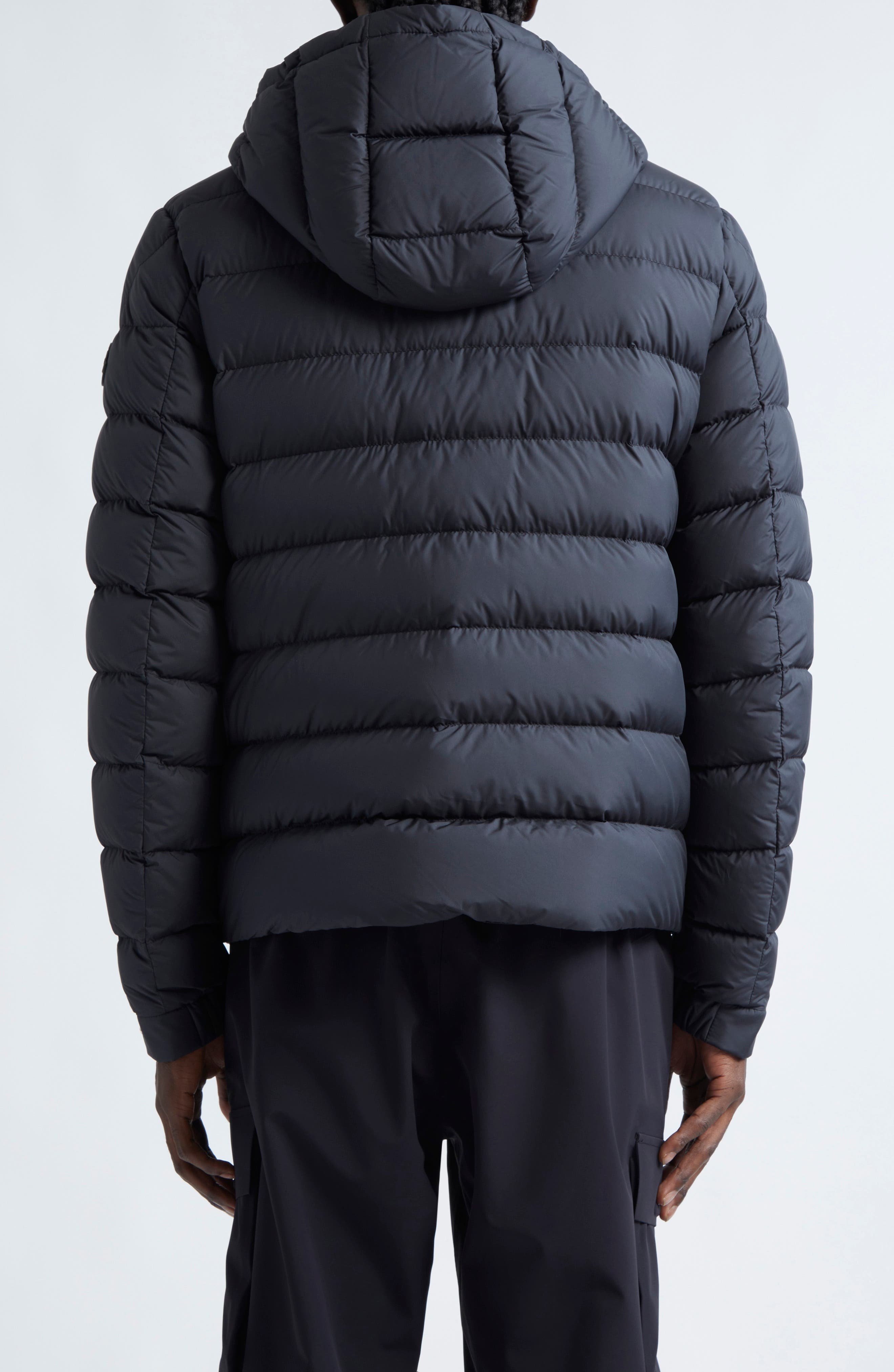 Moncler Arneb Down Puffer Jacket with Removable Hood in Black at Nordstrom - 2