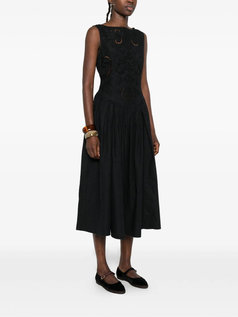 STINE GOYA Stine Goya Floral-embroidered Midi Dress outlook