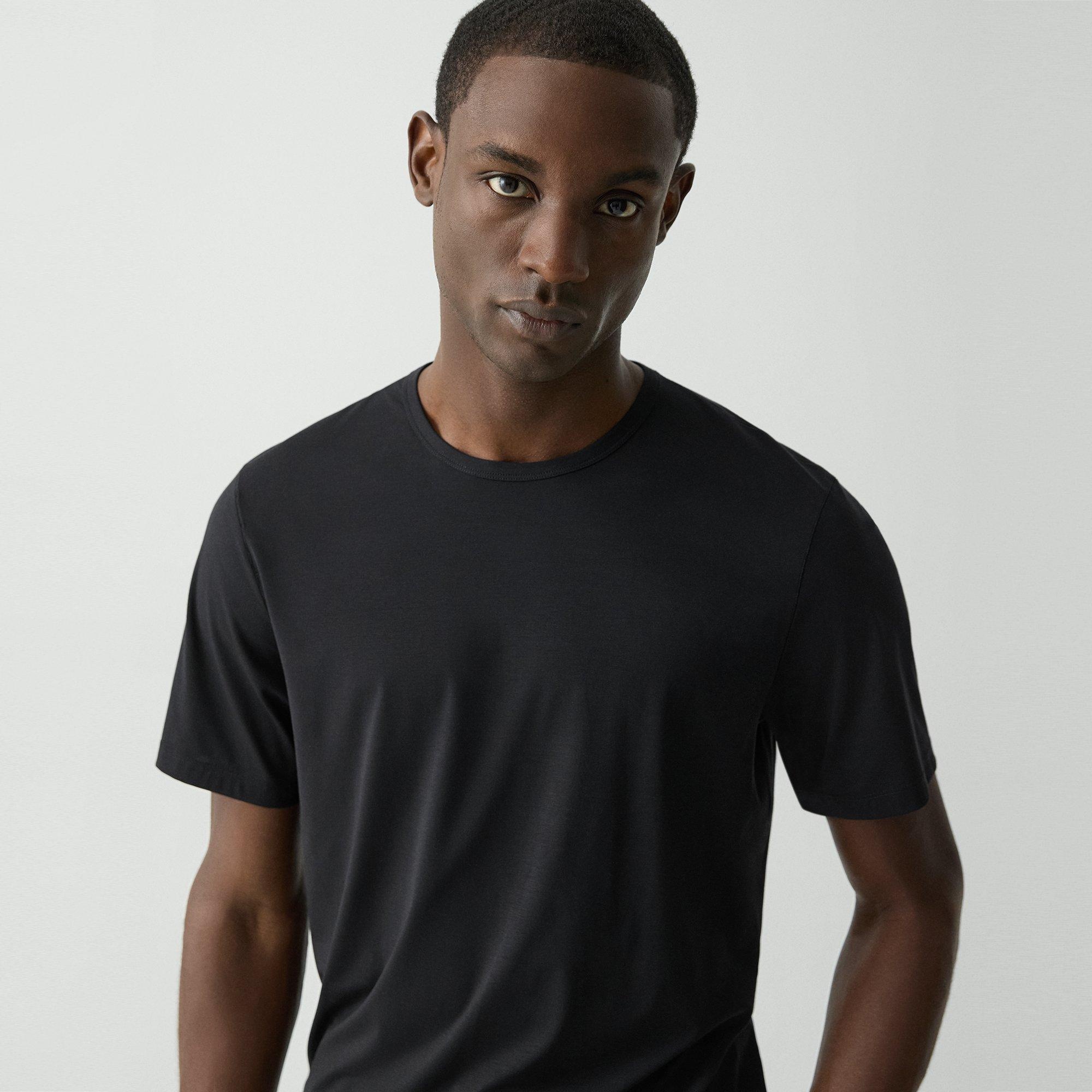 Crewneck Tee in Perform Jersey - 5