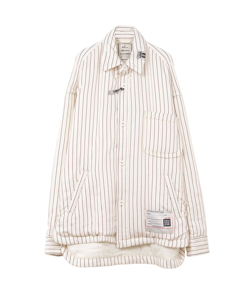 Stripe Puffer Shirt 19