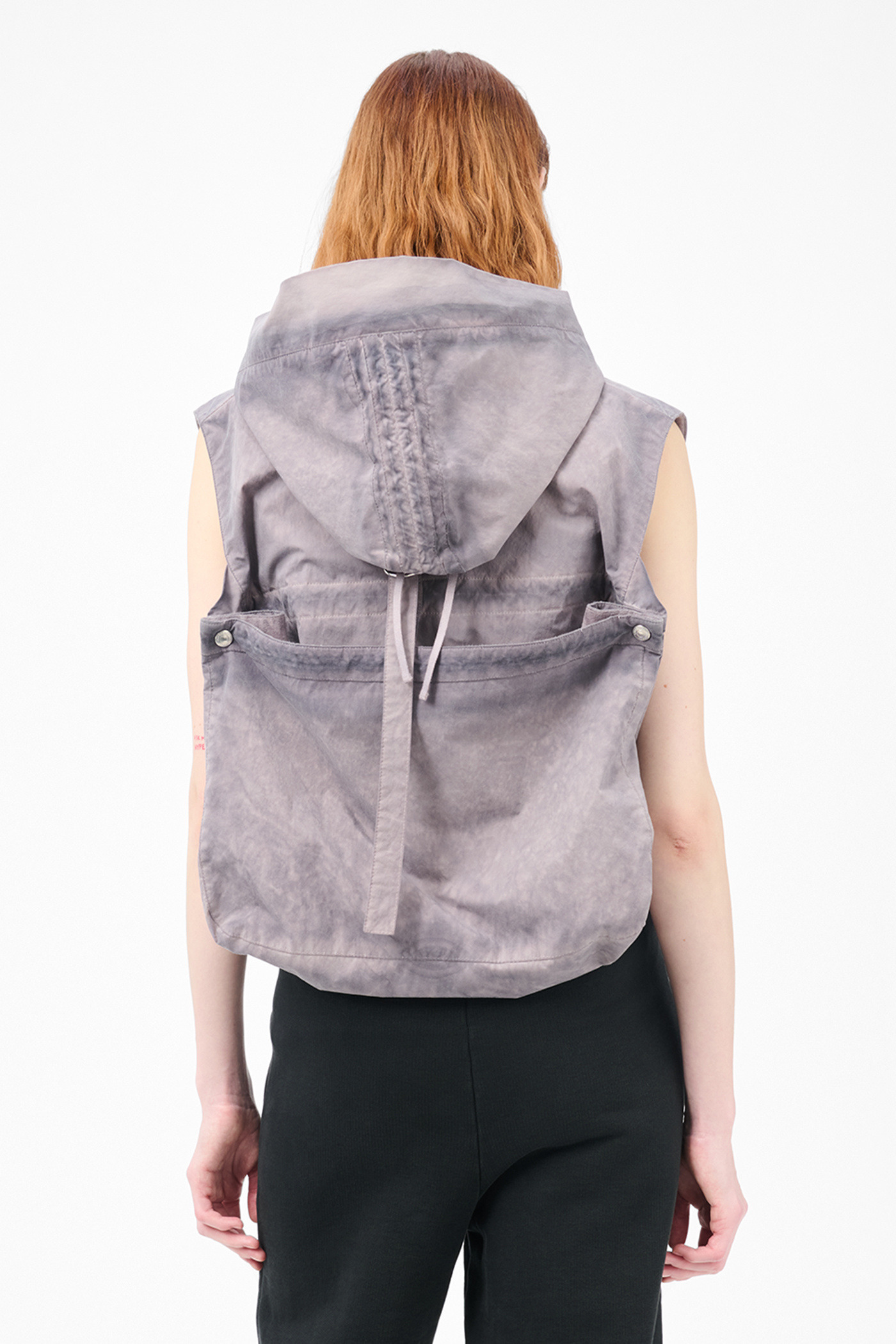 Marsupium Vest Mineral Blue Papyrus Poly - 11