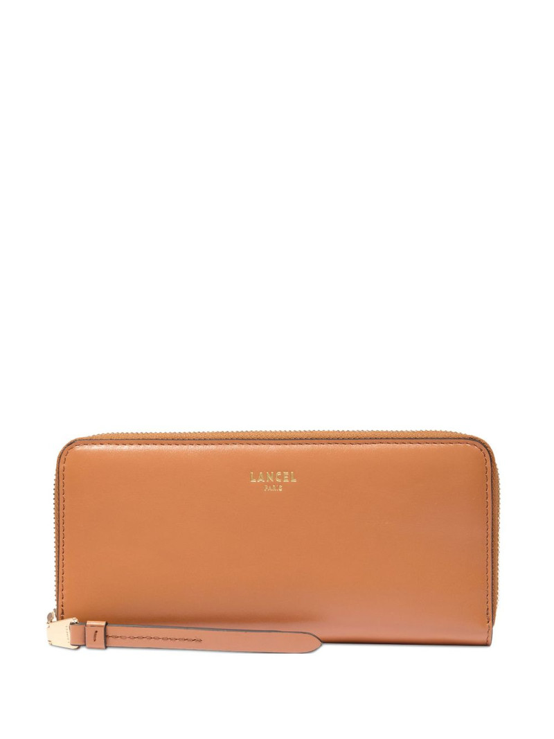 zip-around leather wallet 1