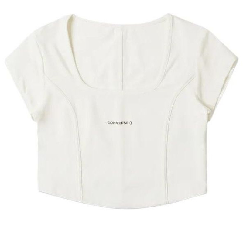 (WMNS) Converse Corset Top 'Egret' 10026506-A02 - 1