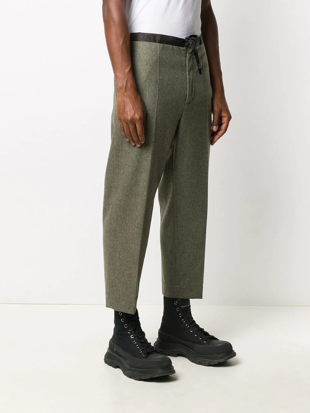 cropped tailored trousers - 3