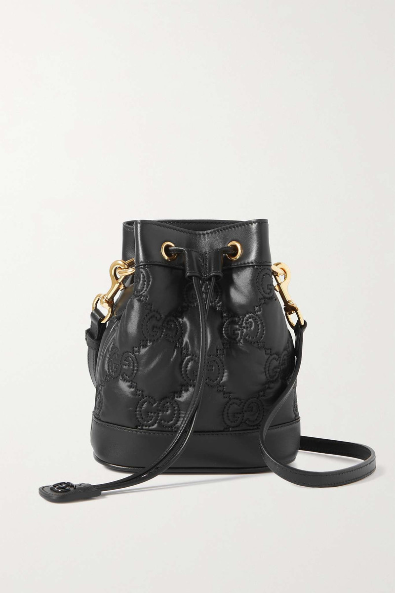 GG Matelassé leather bucket bag 1