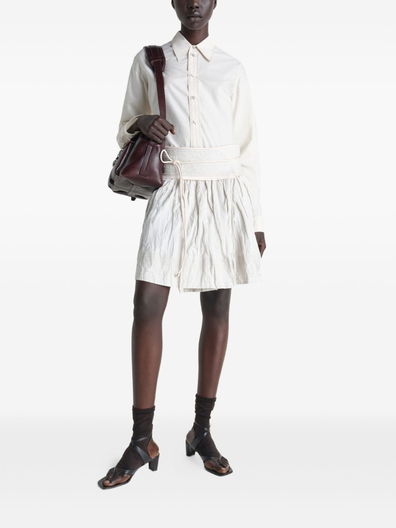 Lemaire crinkled wrap skirt outlook