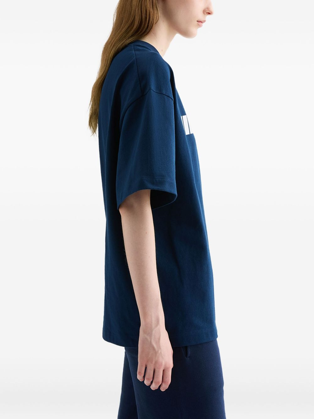 logo-print cotton T-shirt - 2