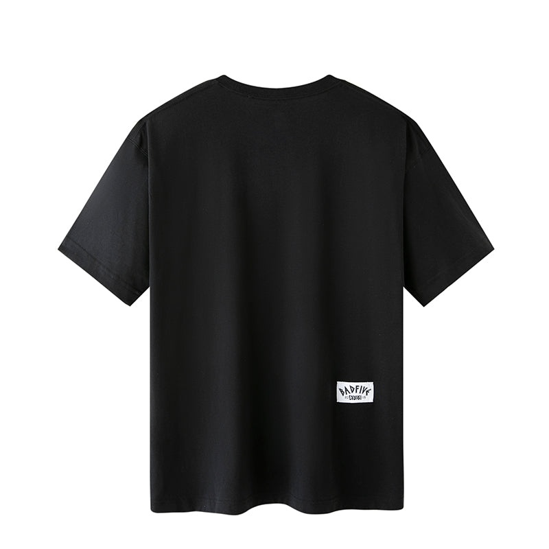 Li-Ning BadFive Graphic T-shirt 'Black Blue' AHST279-2 - 2