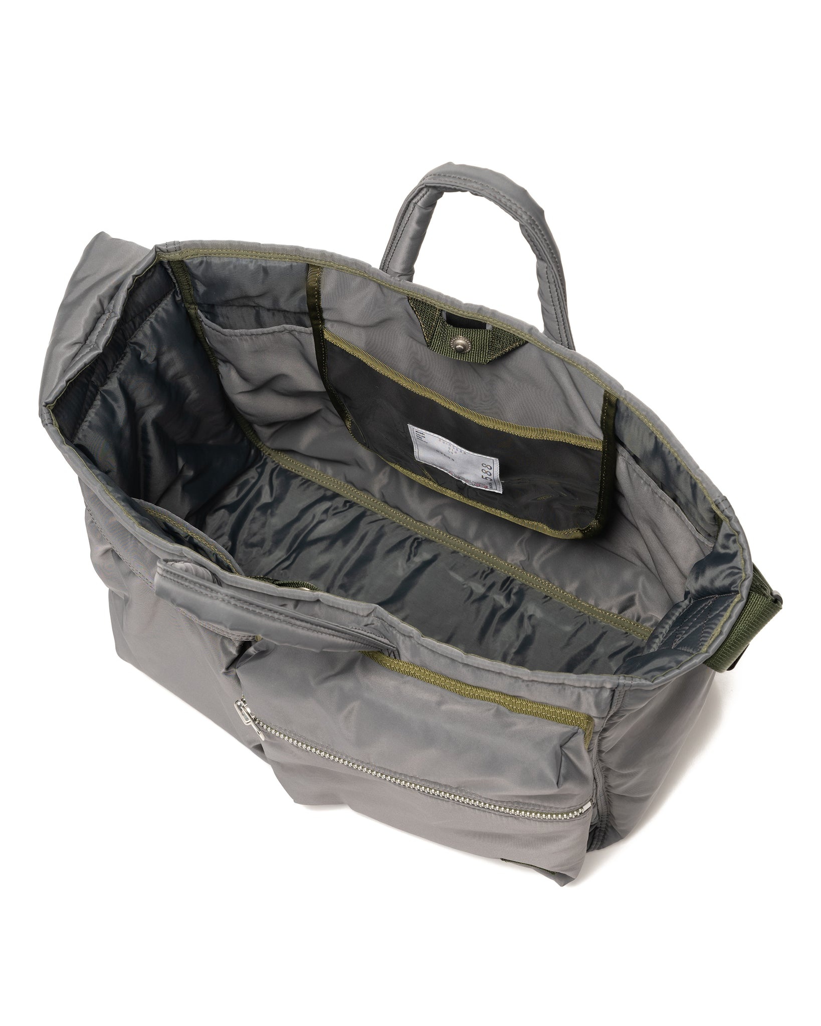 未使用品 23AW sacai×PORTER Delivery Pocket Bag GRAY×KHAKI