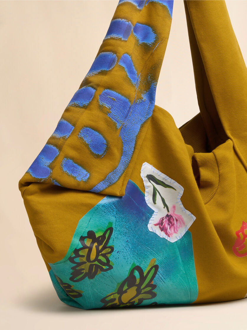 MUSTARD SWEATSHIRT BAG - 5