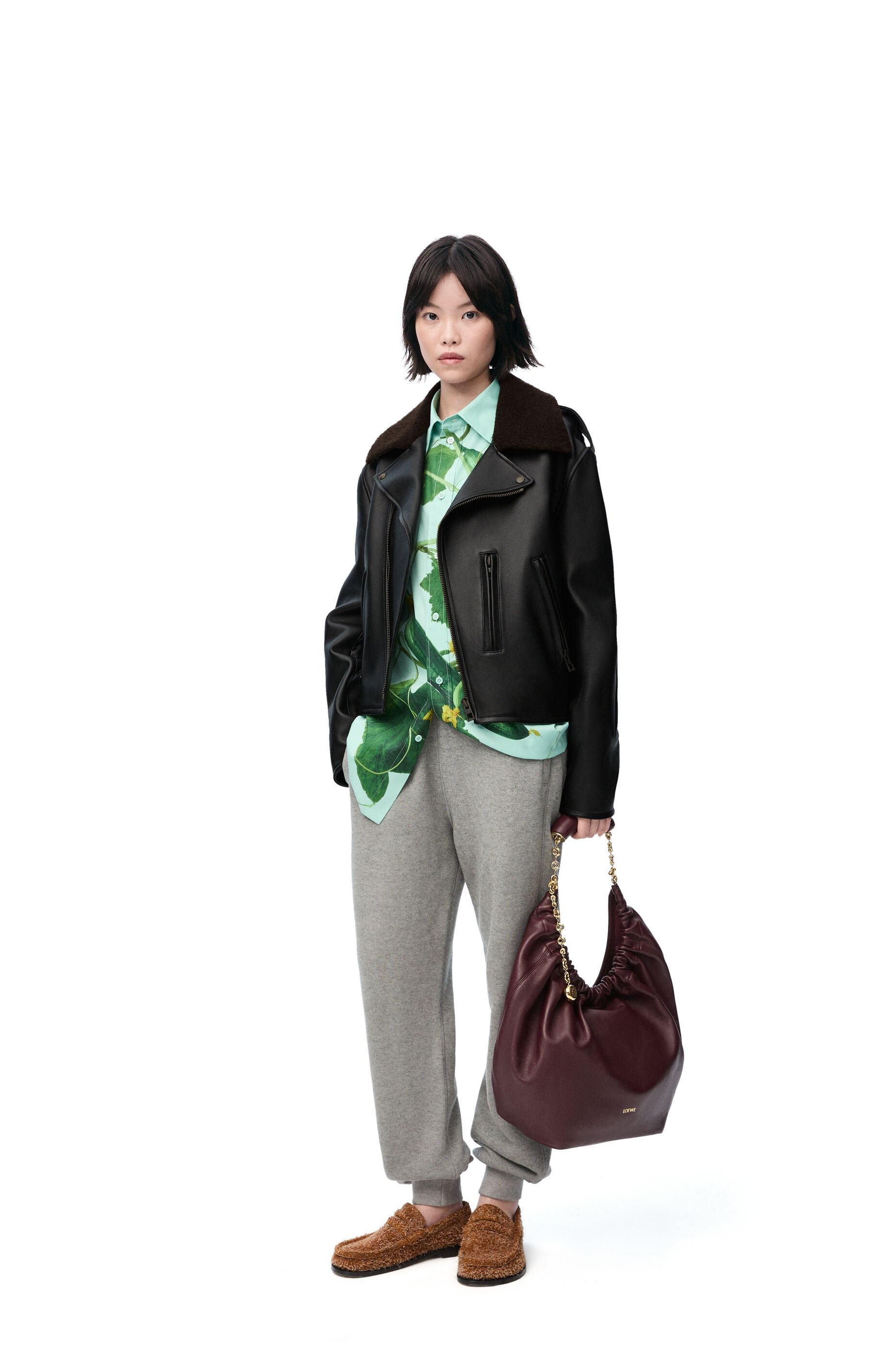 Biker jacket in nappa lambskin - 2