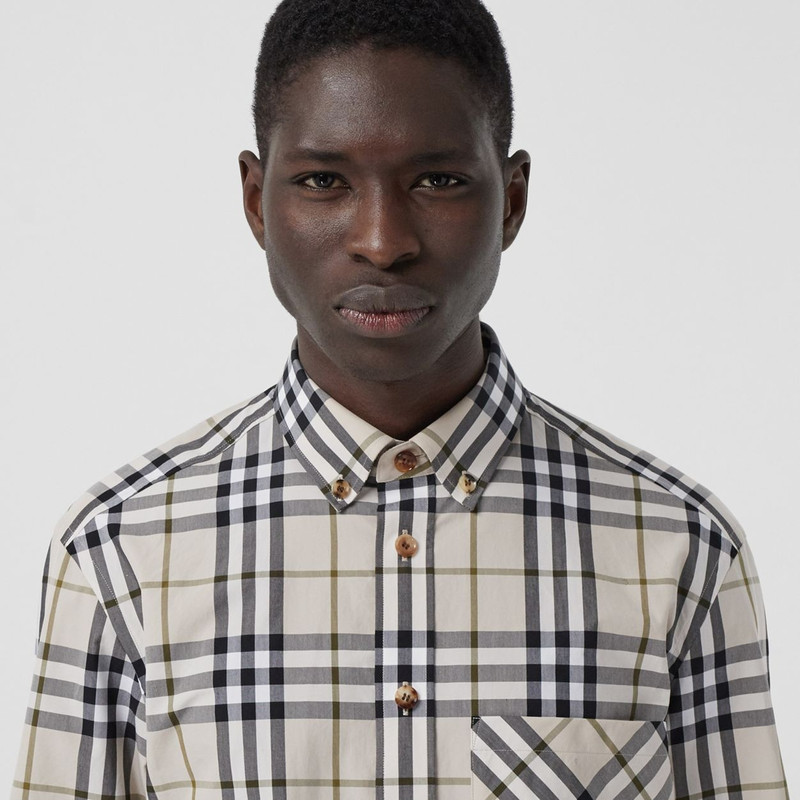 Check Cotton Poplin Shirt 3