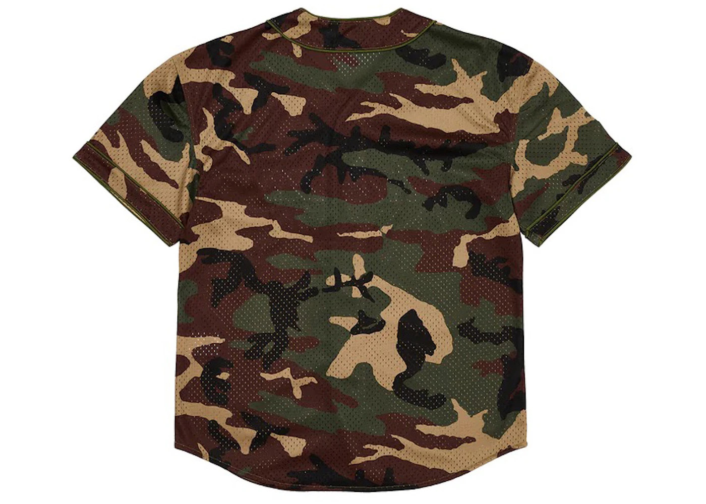 Palace Kawaii Baseball Jersey Camo - 2