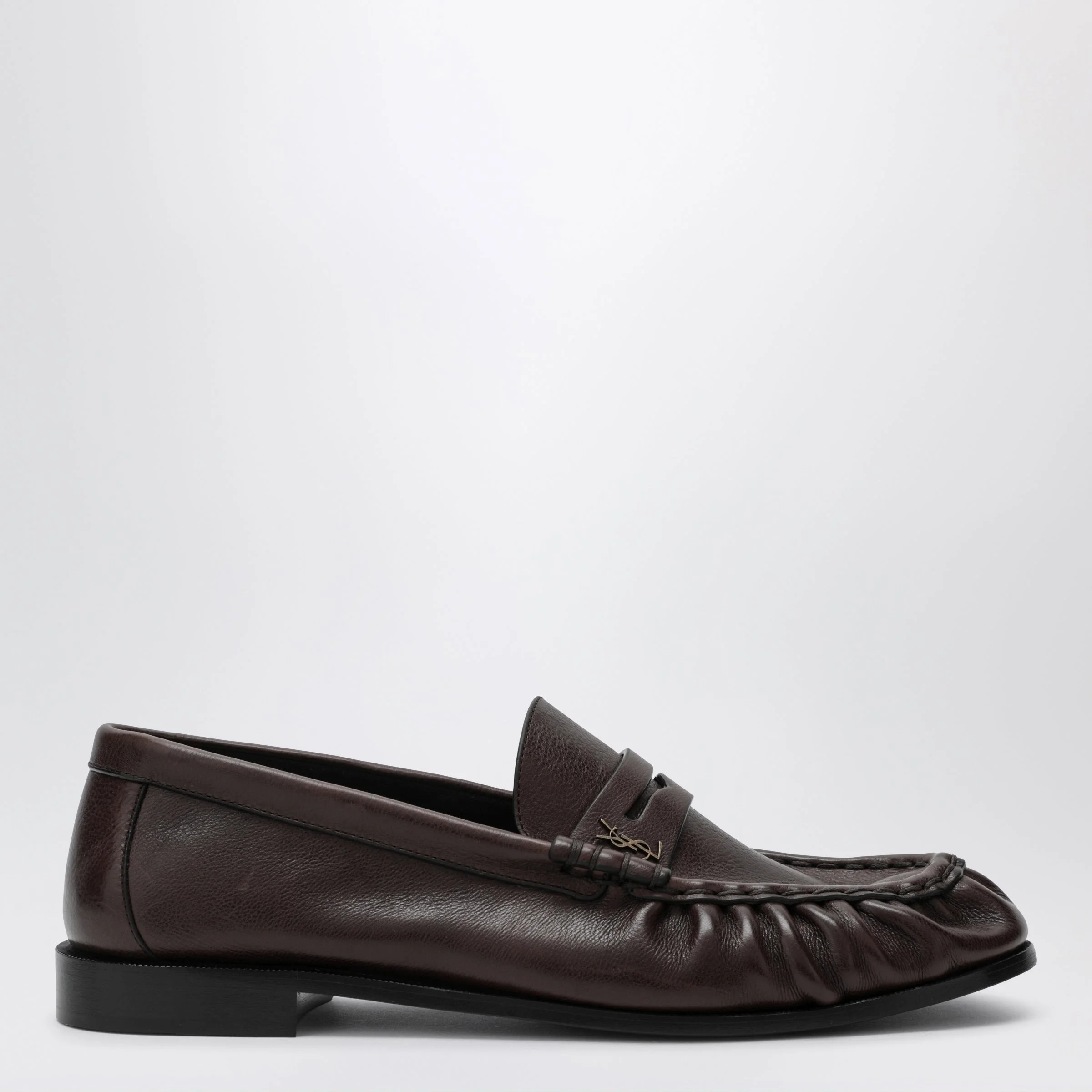 Brown Le Loafer Leather Loafers - 1