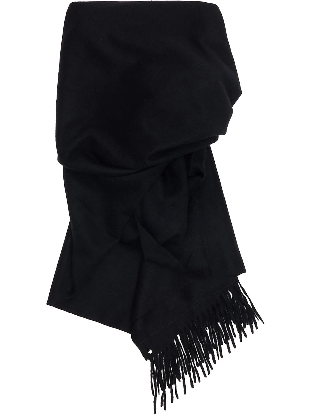 Black Draps Long Cashmere - 1