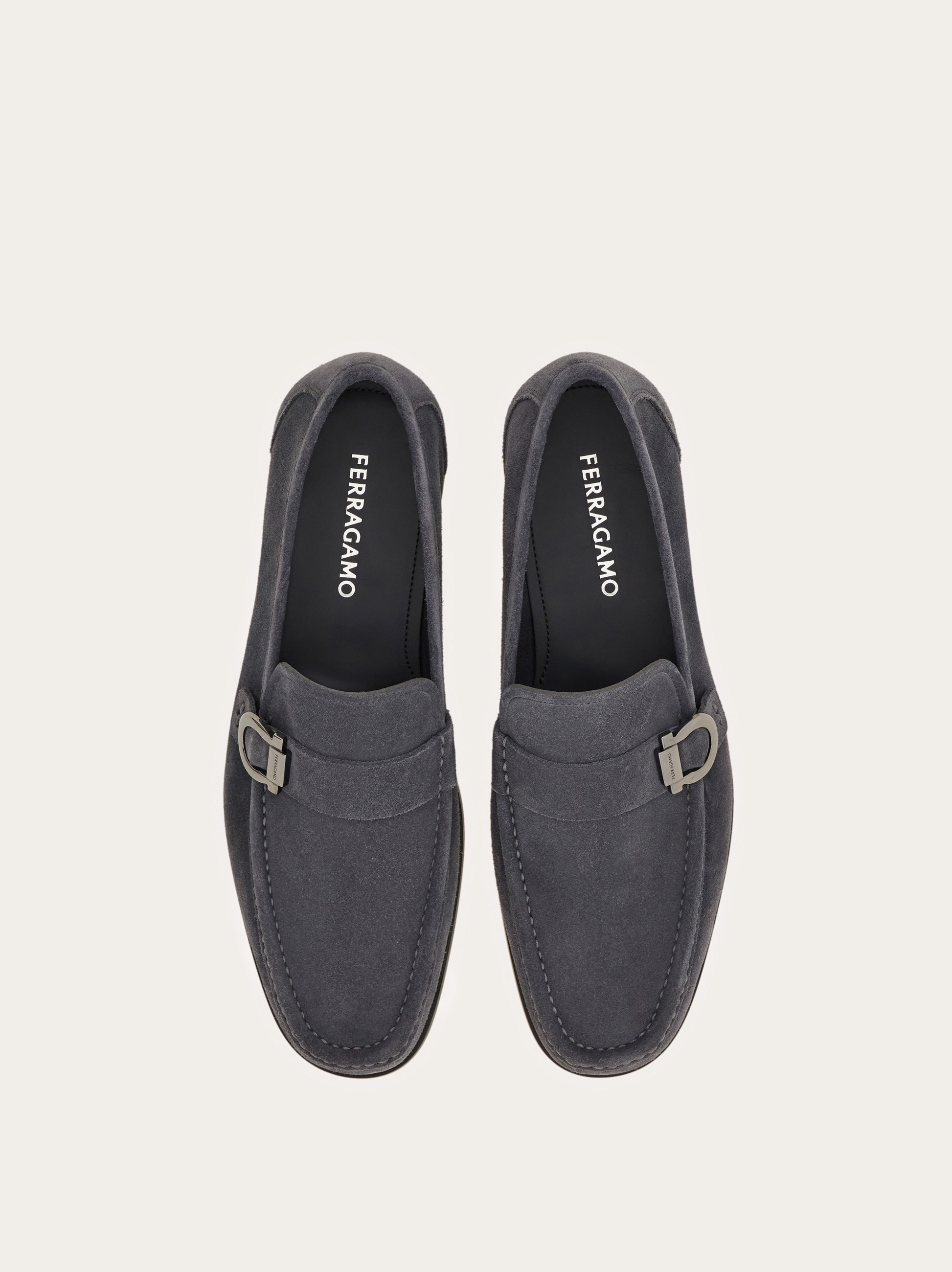 Loafer with Gancini ornament - 2