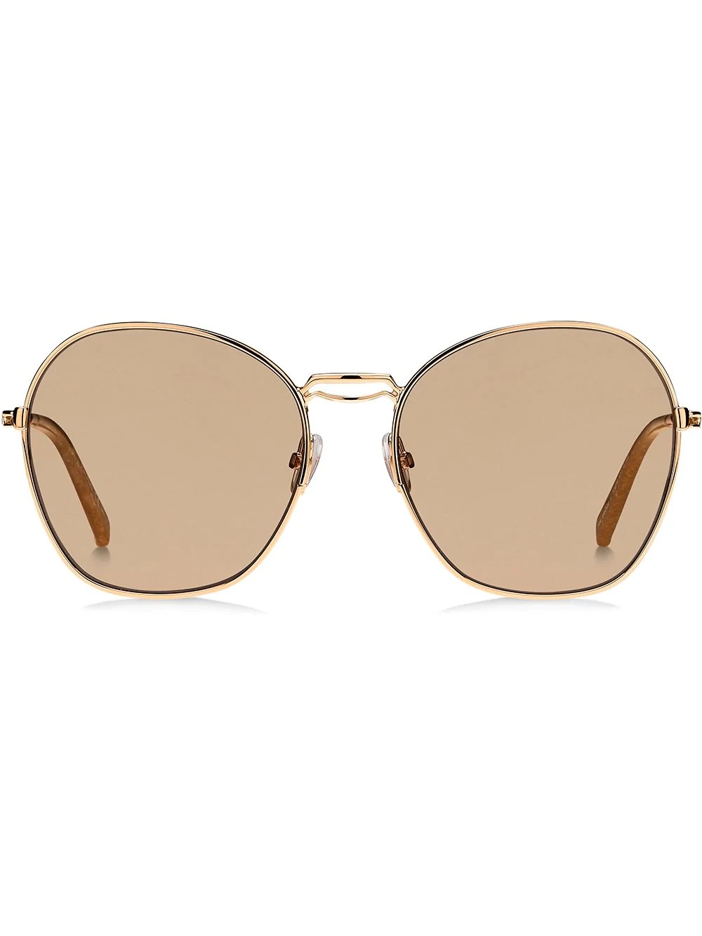 round frame sunglasses - 1