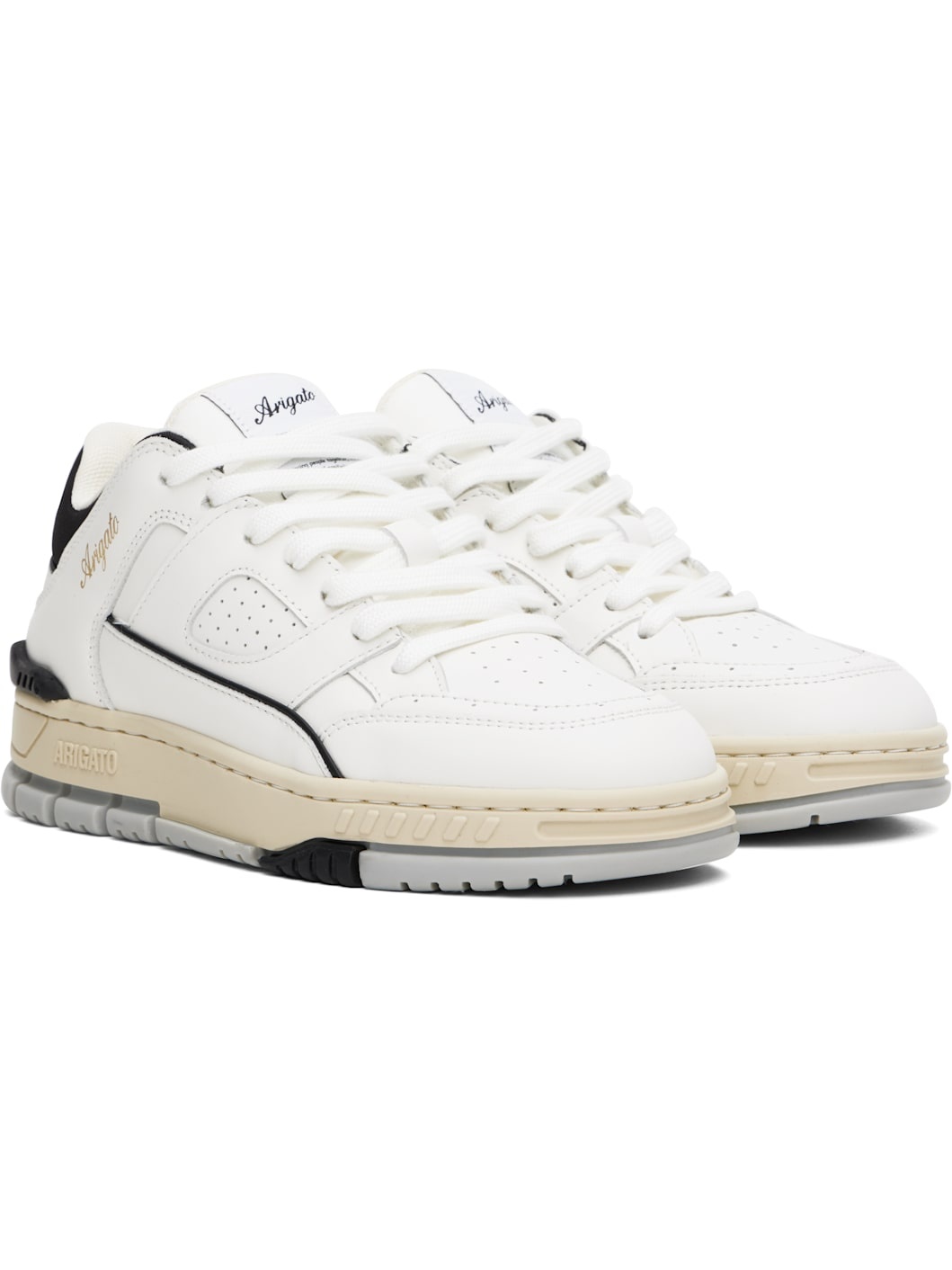 White Area Lo Sneakers - 4