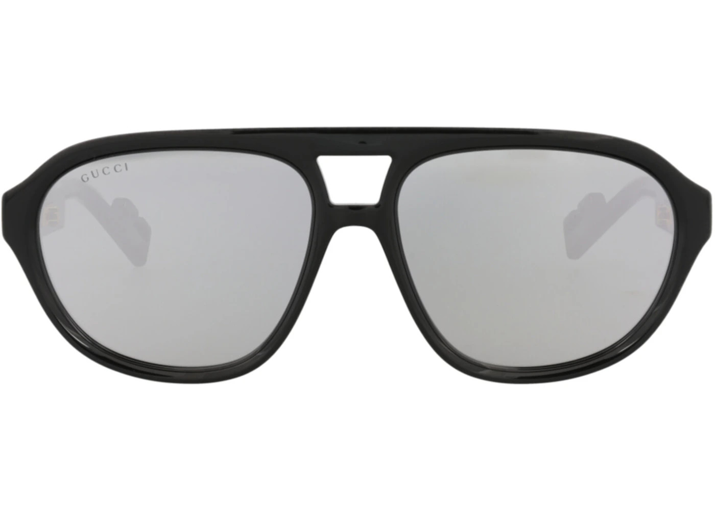 Gucci Aviator Sunglasses Black/Black/Silver (GG1239S-30013509-002) - 2
