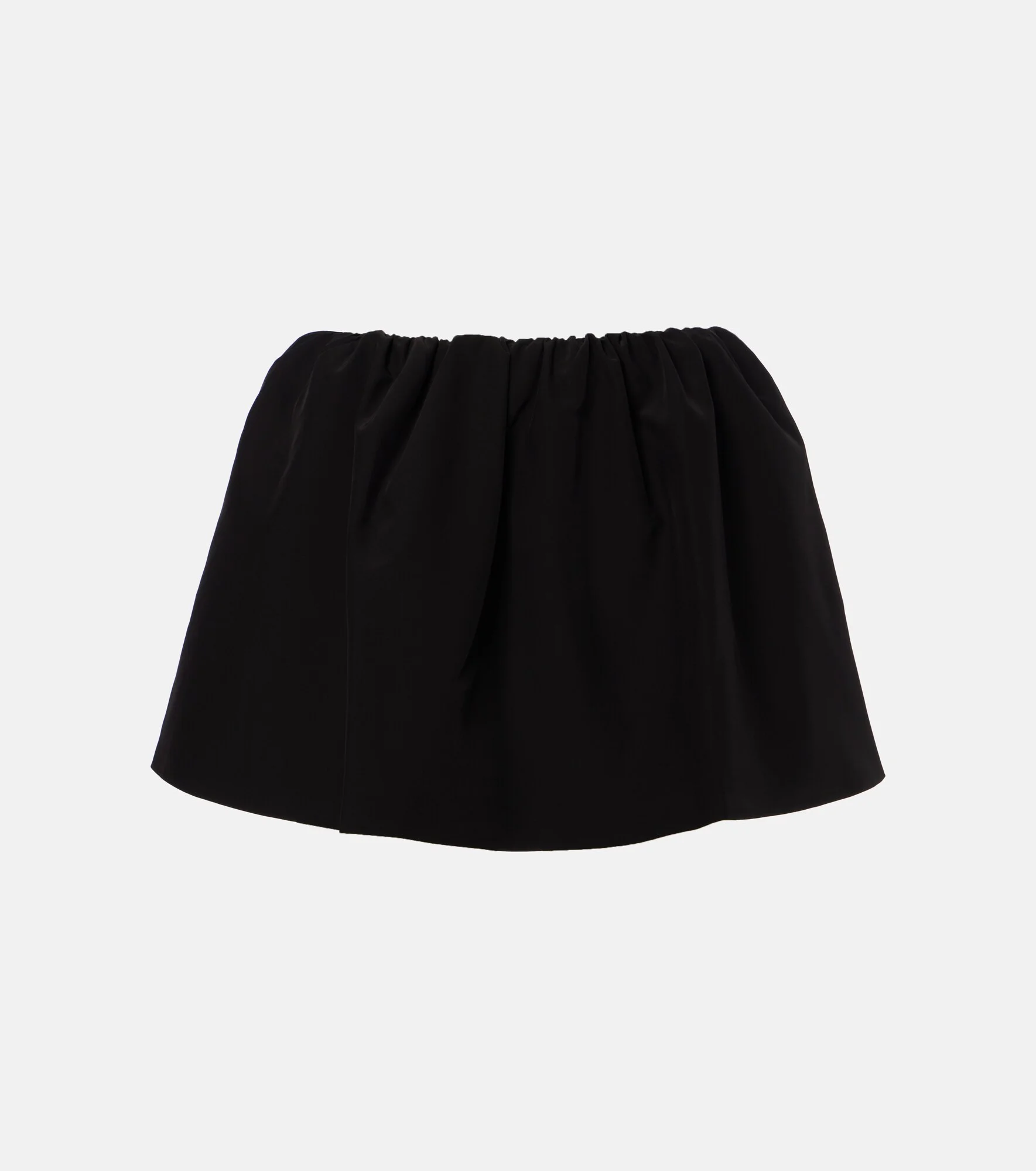 Gathered miniskirt - 1