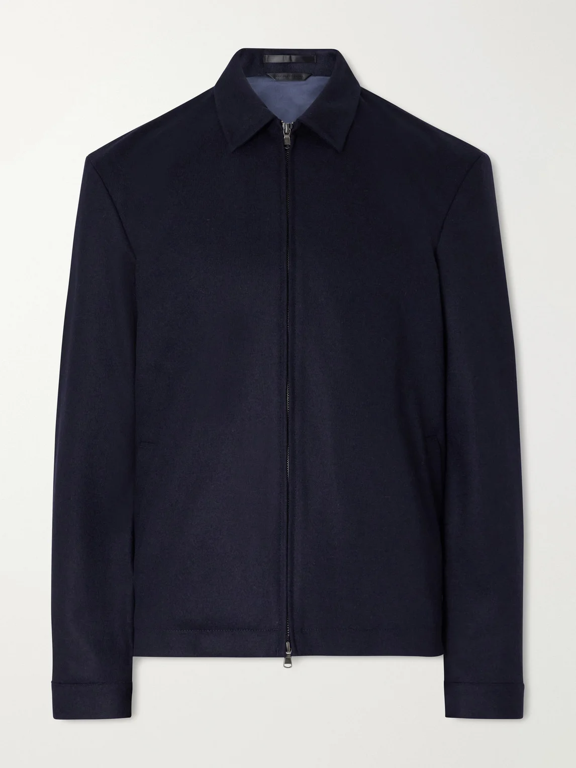 Boiled Wool Bomber Jacket - 1
