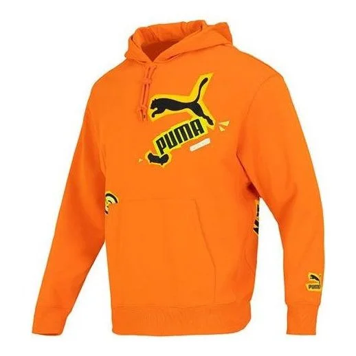 PUMA Classics Street Sport Hoodie 'Orange' 539966-23 - 1