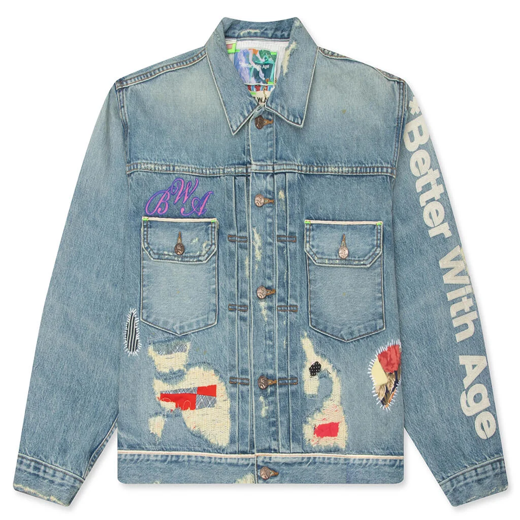 REPAIR TYPE 2 DENIM JACKET - INDIGO - 1
