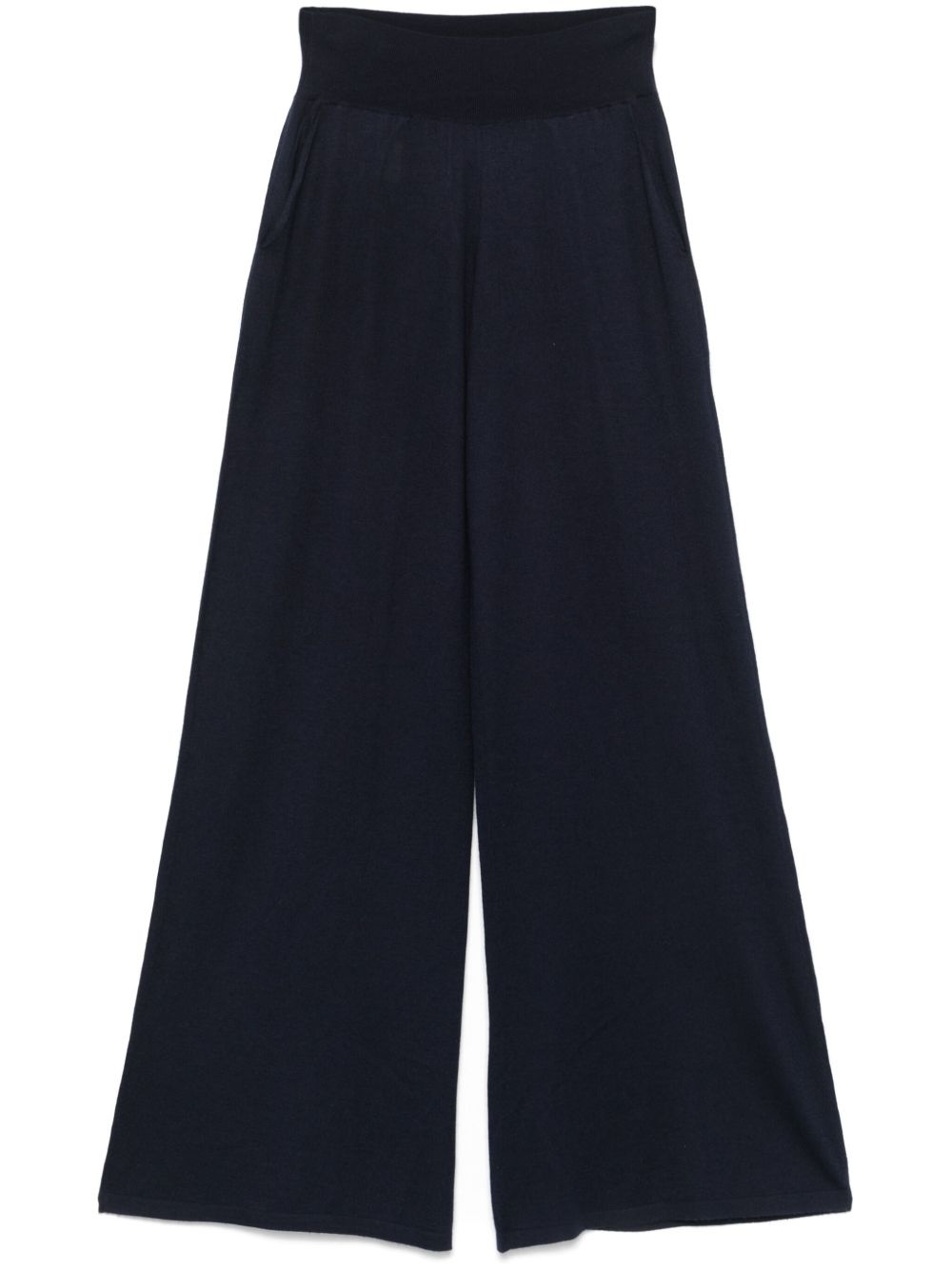 fine-knit trousers - 1