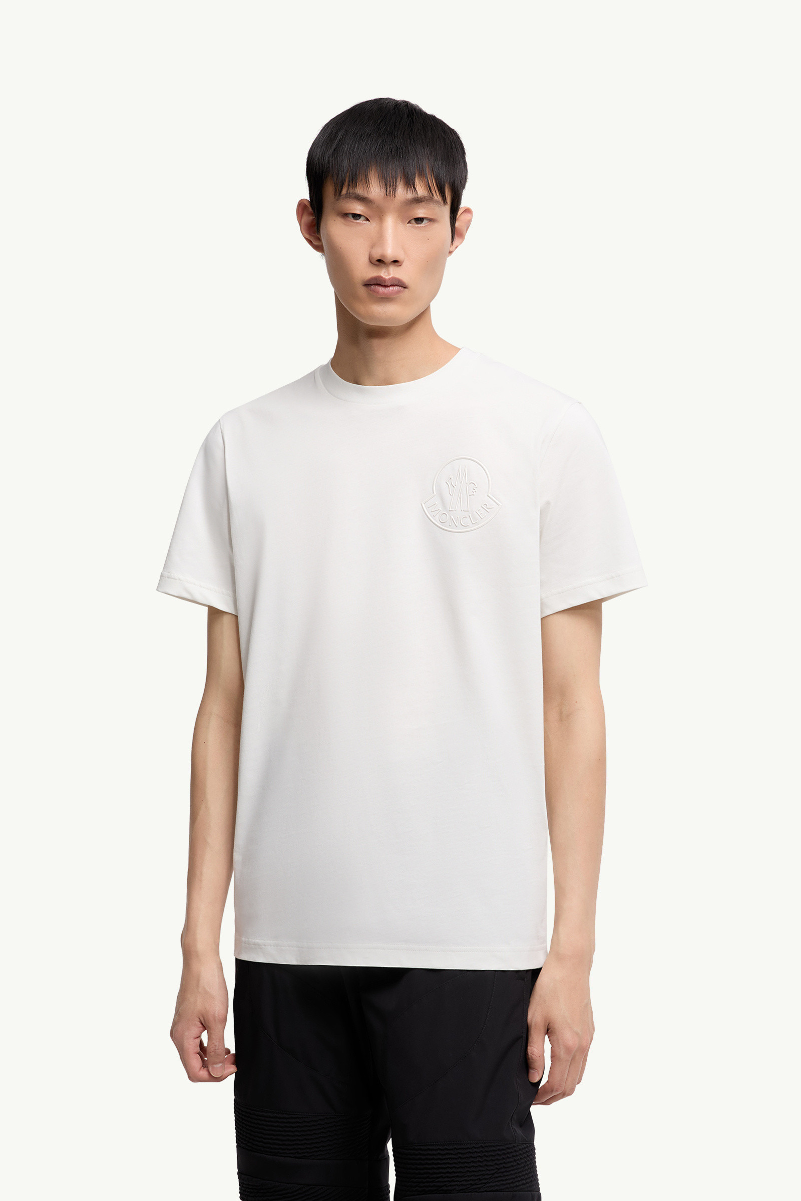 Three-Dimensional Logo Cotton T-Shirt - 3