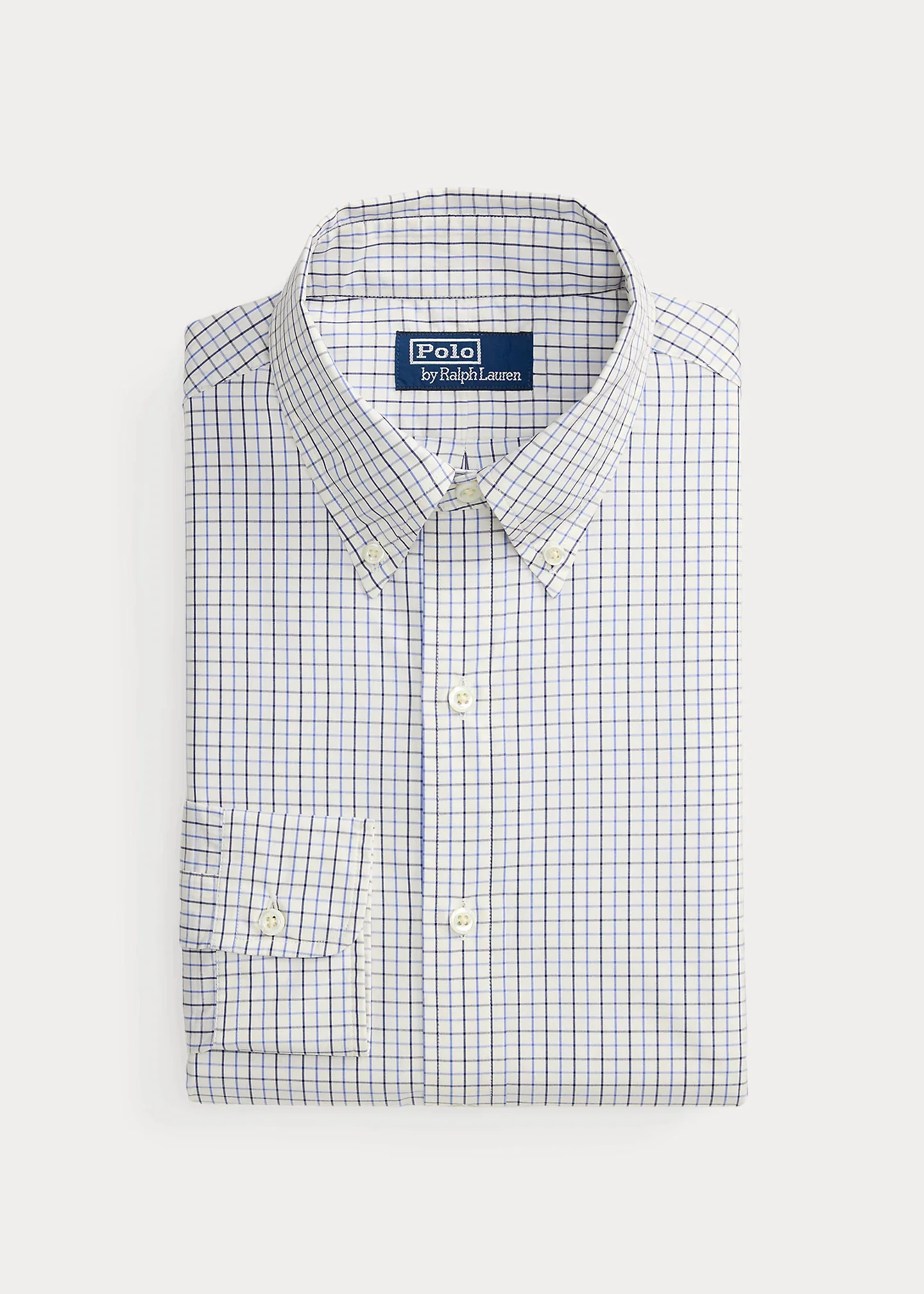 Custom Fit Tattersall Poplin Shirt - 1