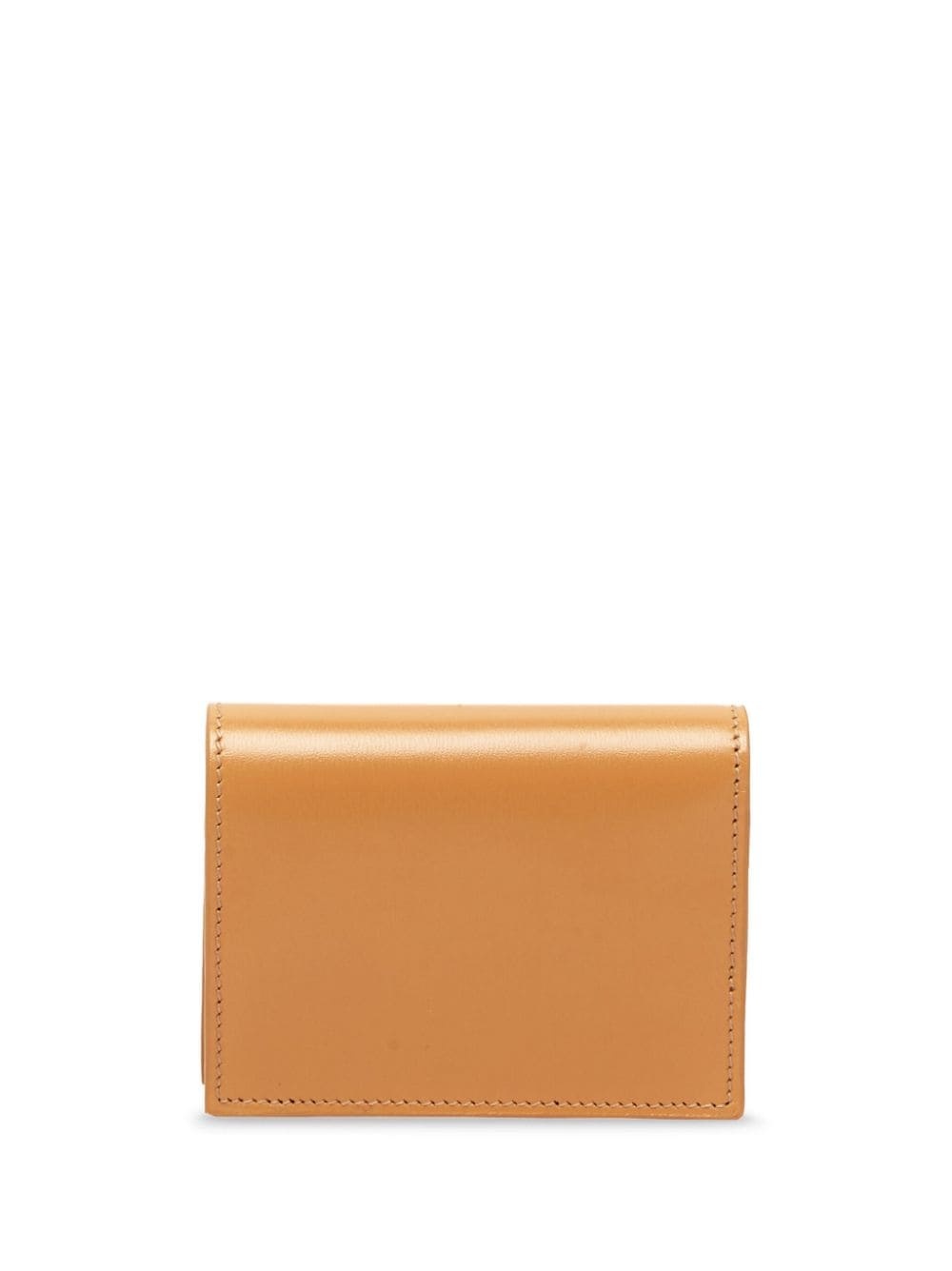 Gancini-plaque leather wallet - 2