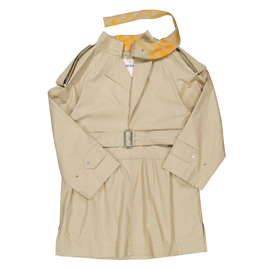 Burberry Belted Gabardine Trench Mini Dress - 2