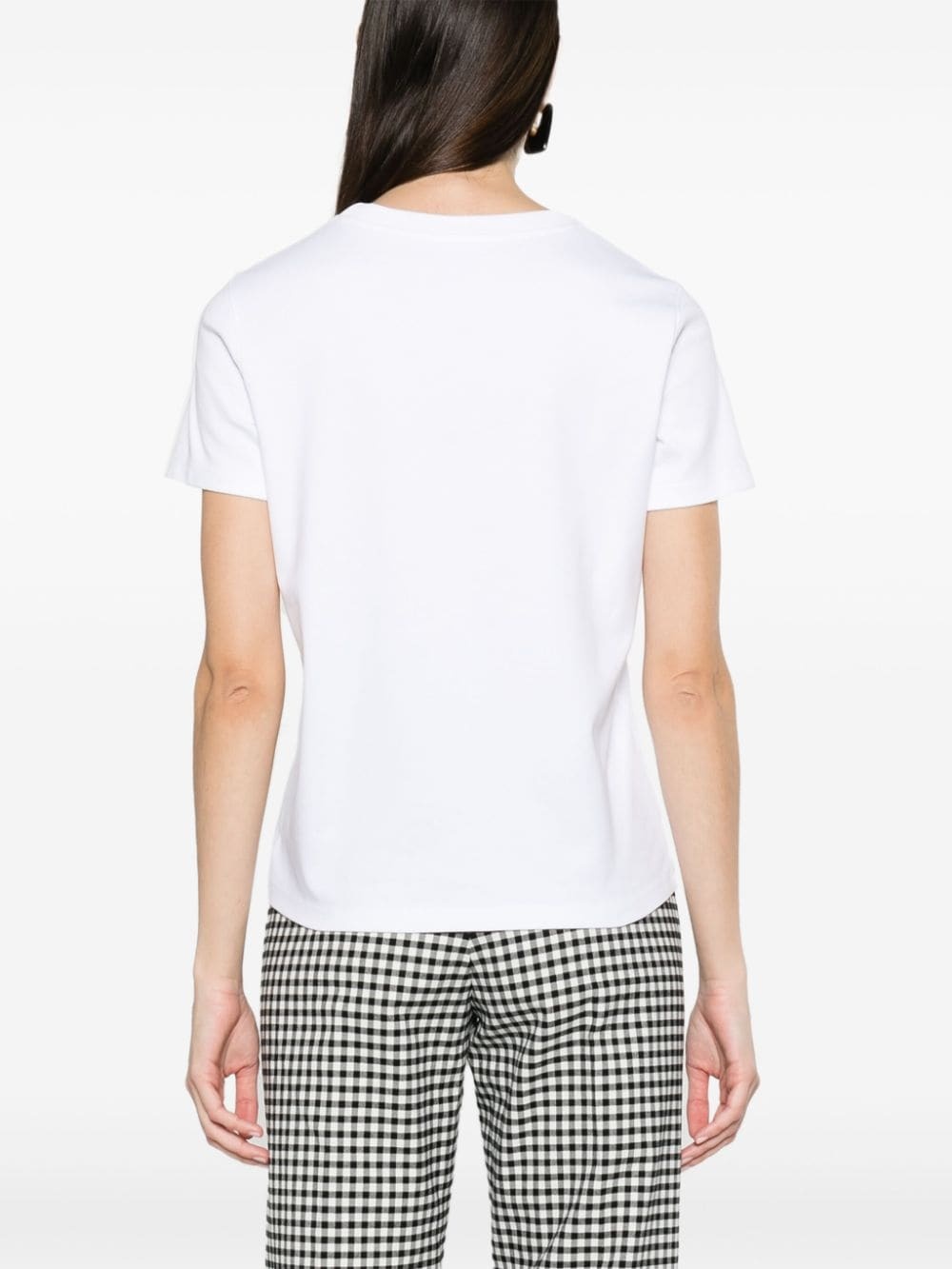logo-print organic cotton T-shirt - 4