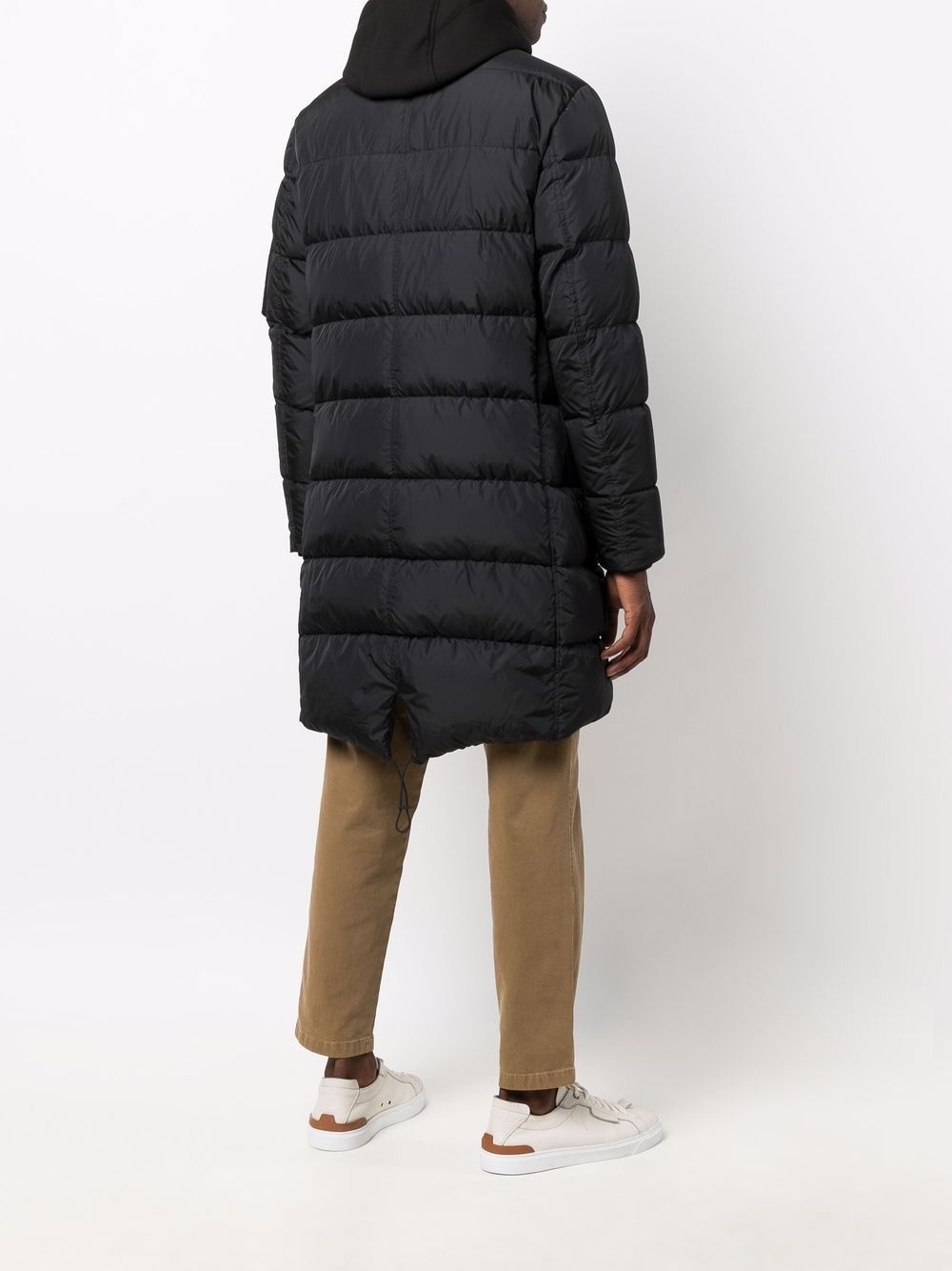 quilted down coat - 4