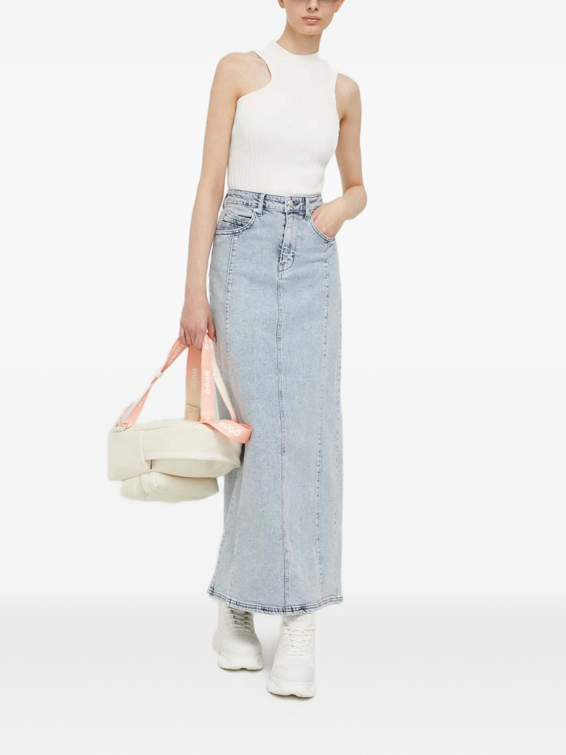 HUGO cut-out ribbed tank top outlook