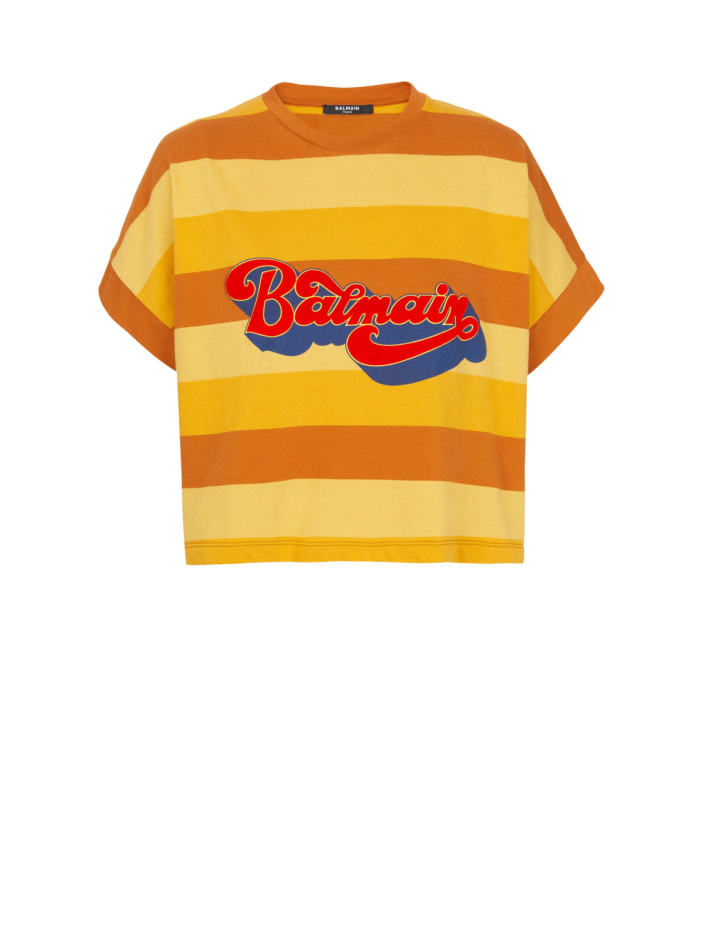 Cropped Balmain '70s T-shirt - 1