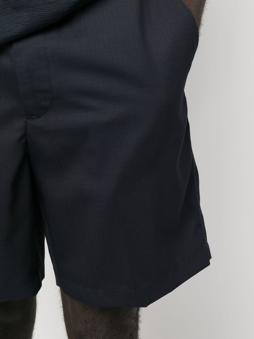 elasticated-waistband bermuda shorts - 5