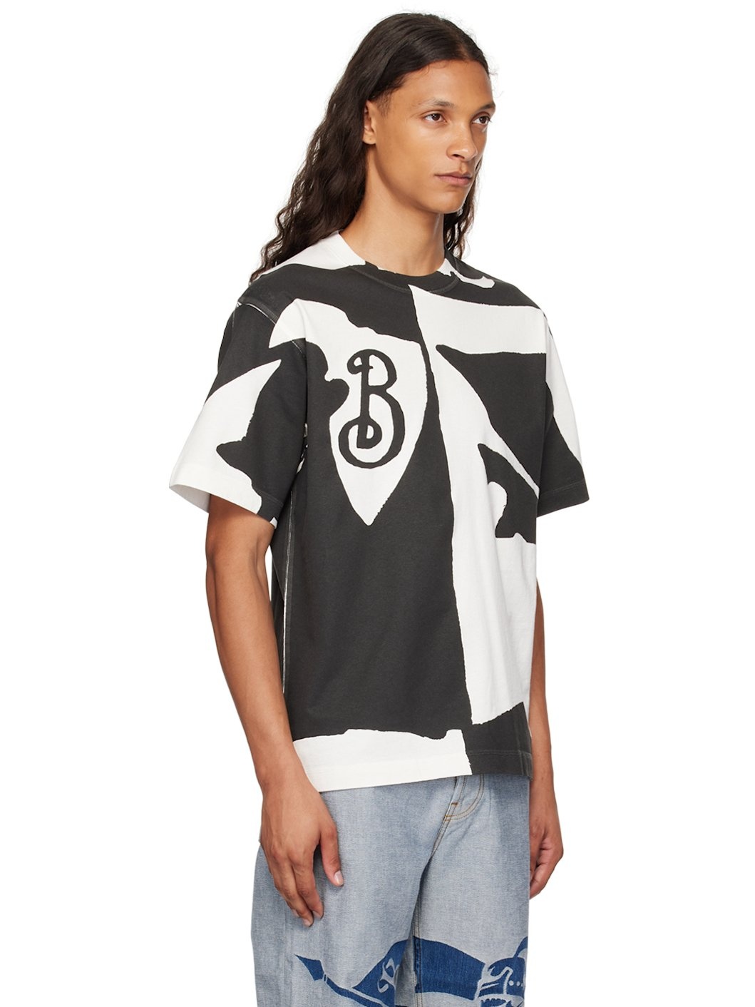 Black & White Organic Cotton T-Shirt - 2