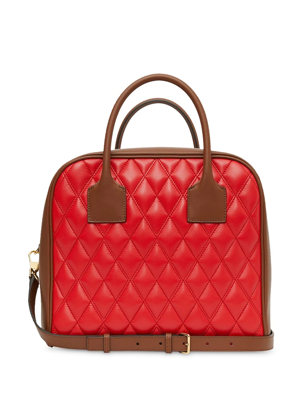 medium quilted Cube bag - 3