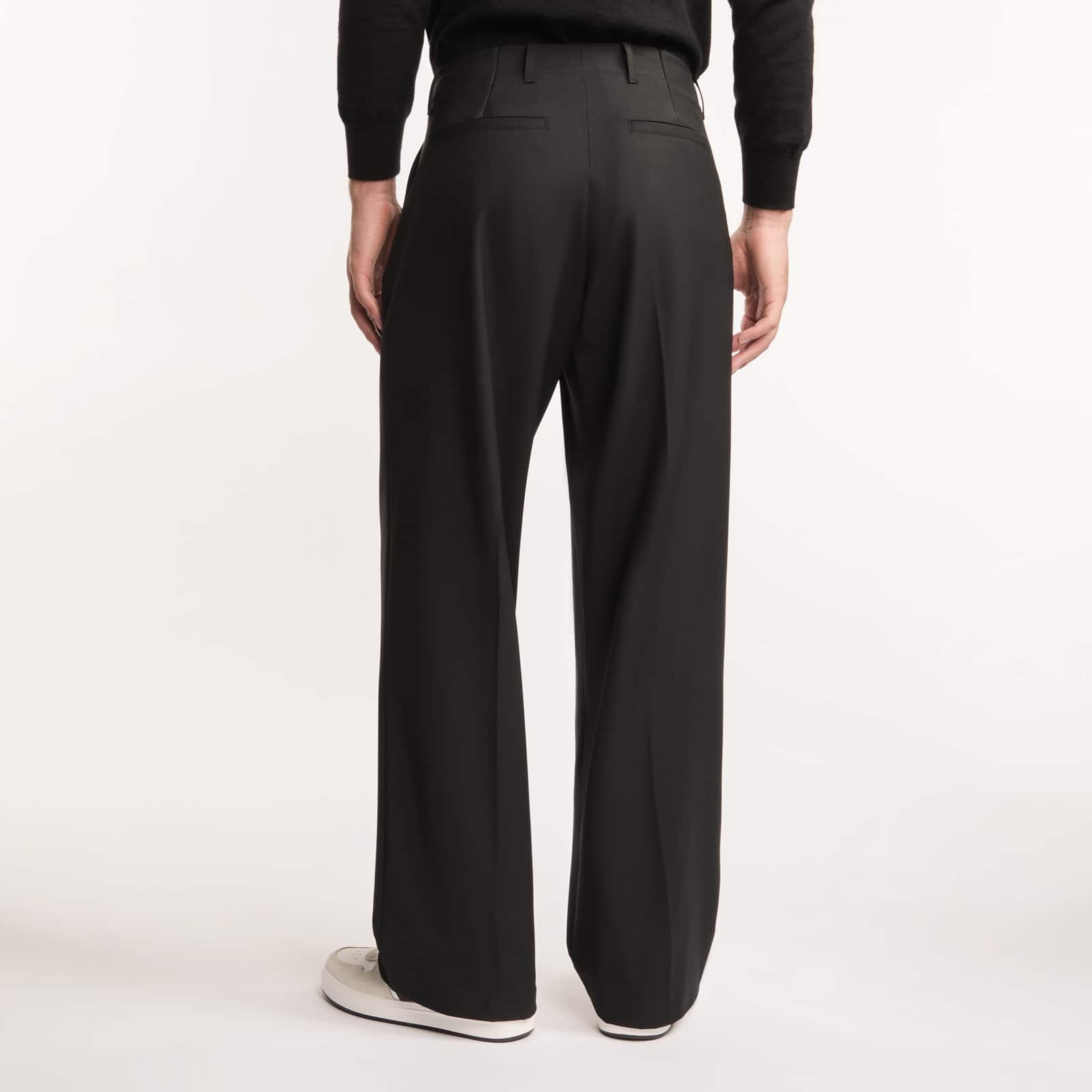 Wool blend pants - 7