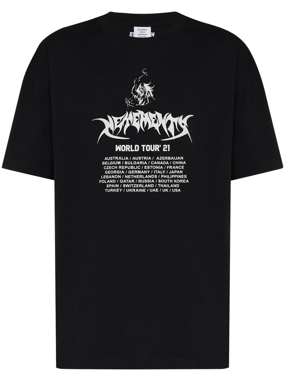 World Tour print T-shirt - 1