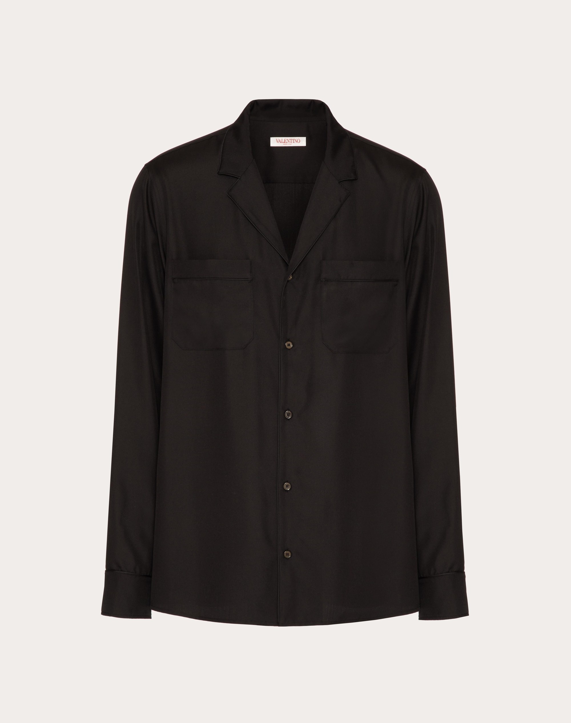 SILK PAJAMA SHIRT - 1