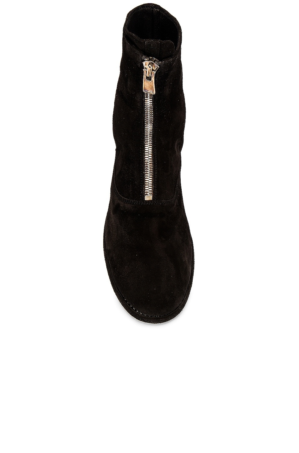 Stag Suede Zipper Boots - 4