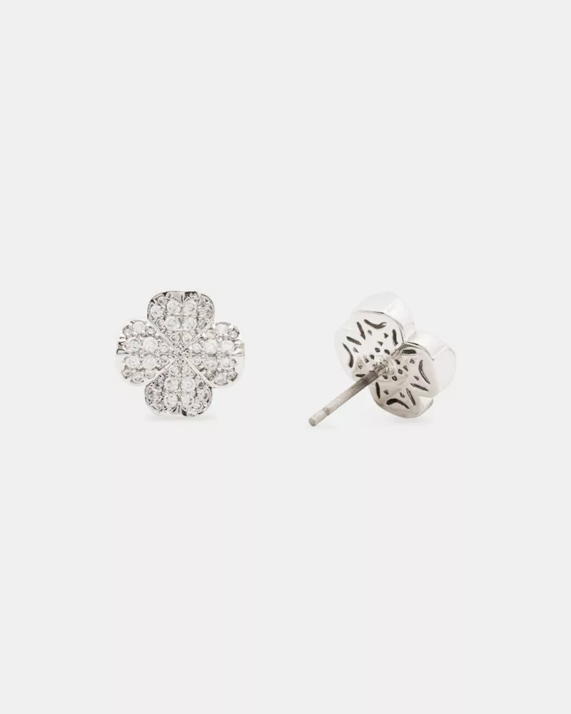kate spade Spade Flower pave studs outlook