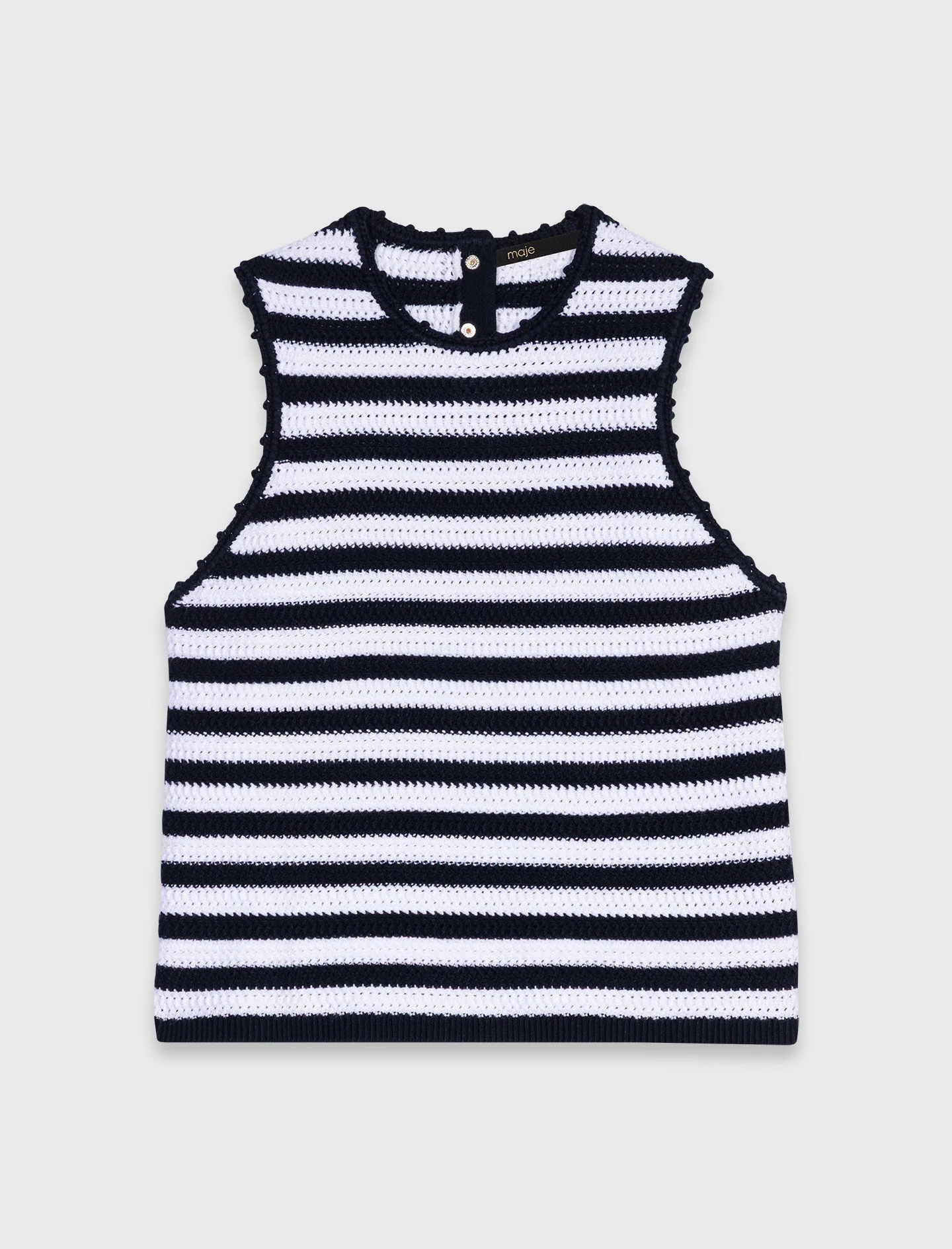 Crochet-knit top - 1