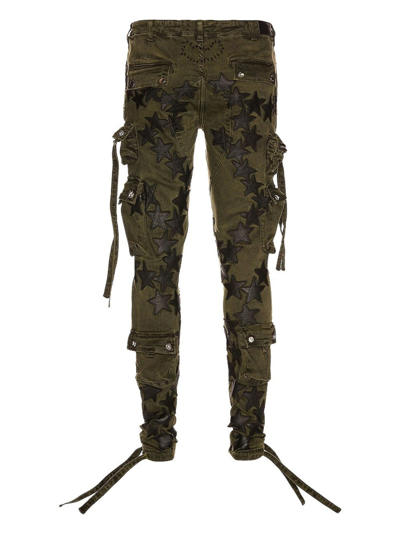 AMIRI Chemist Star Tactical "Olive Green" cargo jeans outlook