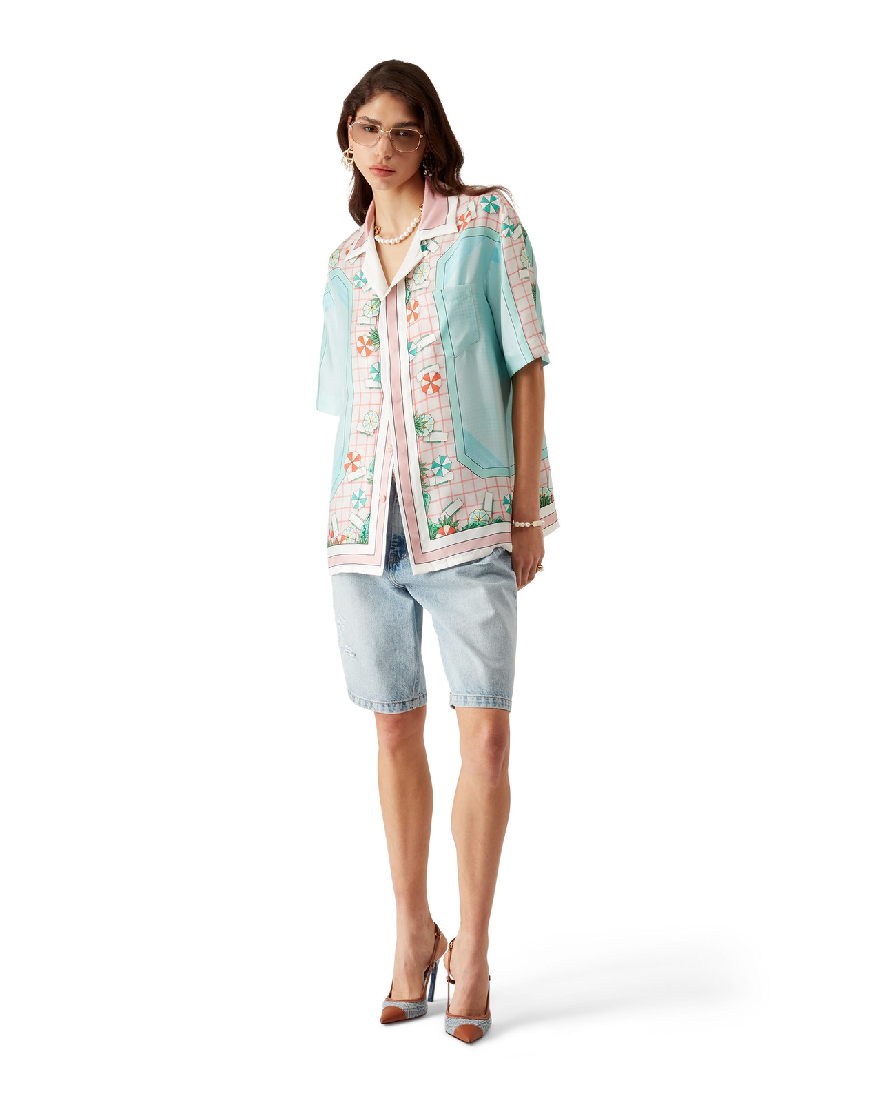 Copacabana Silk Short Sleeve Shirt - 3