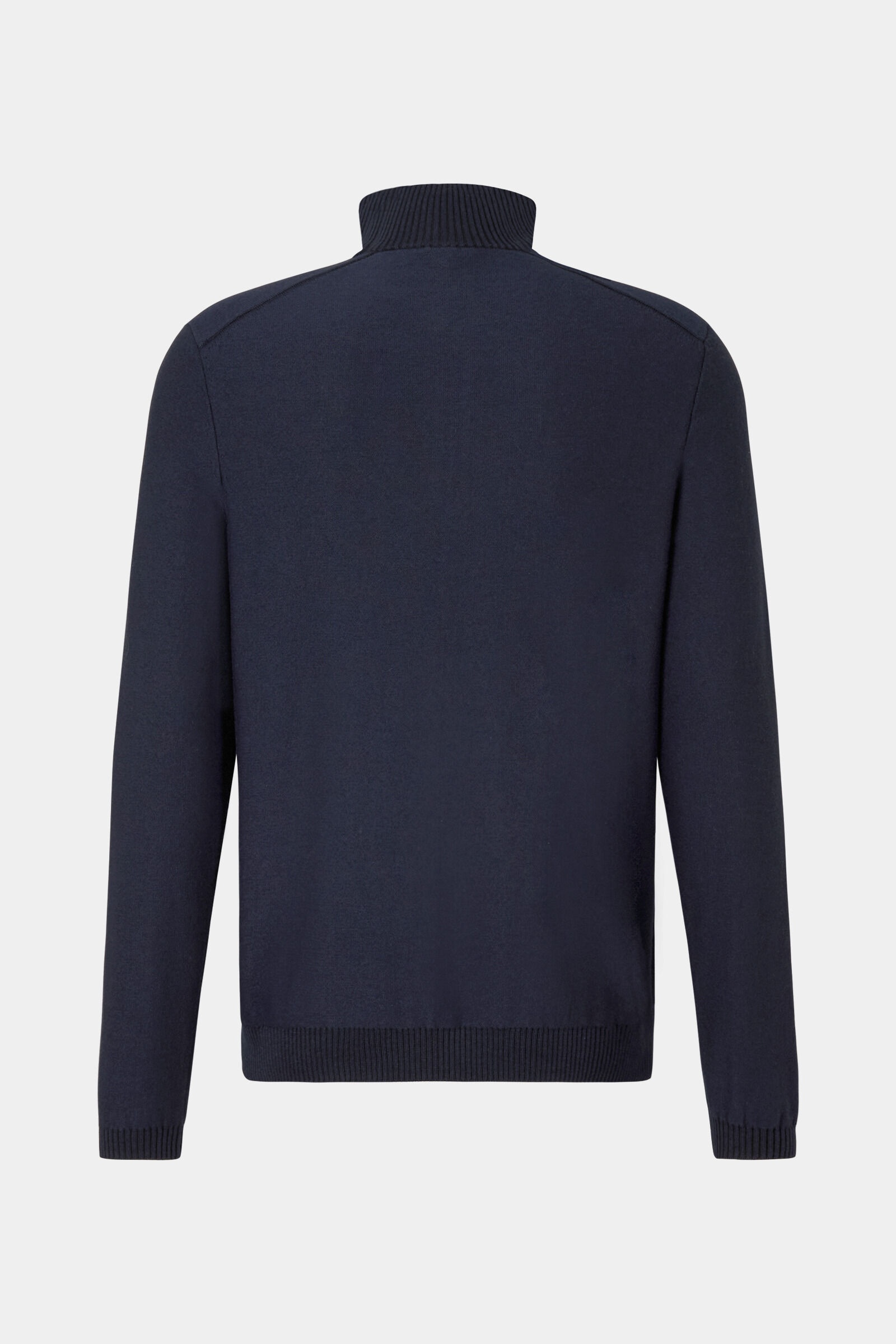Lias half-zippered sweater in Navy blue - 5